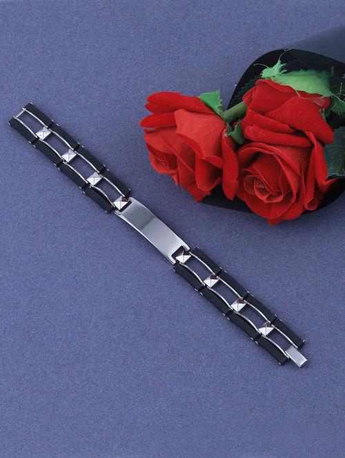 silver metal alloy bracelet - 17225289 - Very Small Image - 1