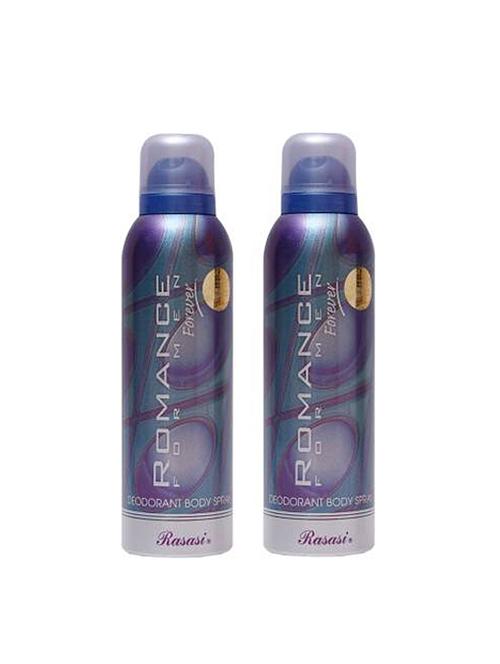 rasasi 2 romance blue men deodorant spray - for men (400 ml, pack of 2) - 17225460 - Very Small Image - 1