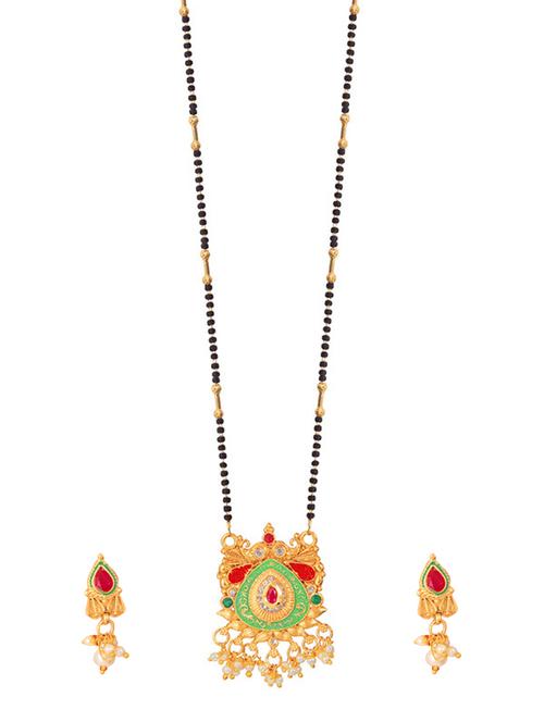 golden metal mangalsutra - 17225836 - Very Small Image - 1
