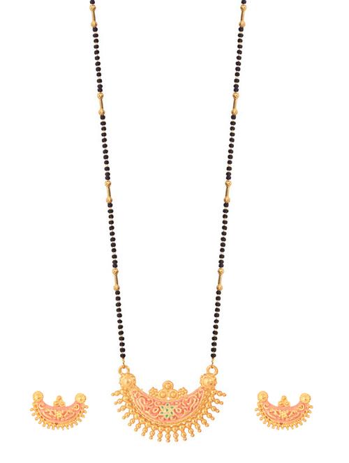 golden metal mangalsutra - 17225837 - Very Small Image - 1
