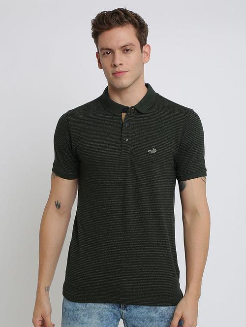green striped polo t-shirt - 17225911 - Very Small Image - 1