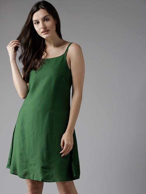 cami neck a-line dress - 17227354 - Very Small Image - 1