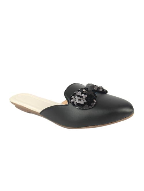 black leather mules sandals - 17227927 - Very Small Image - 1