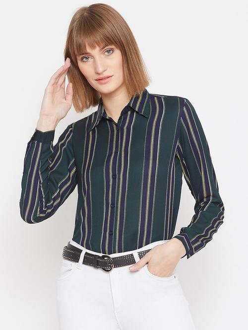 striped regular shirt - 17228305 - Very Small Image - 1