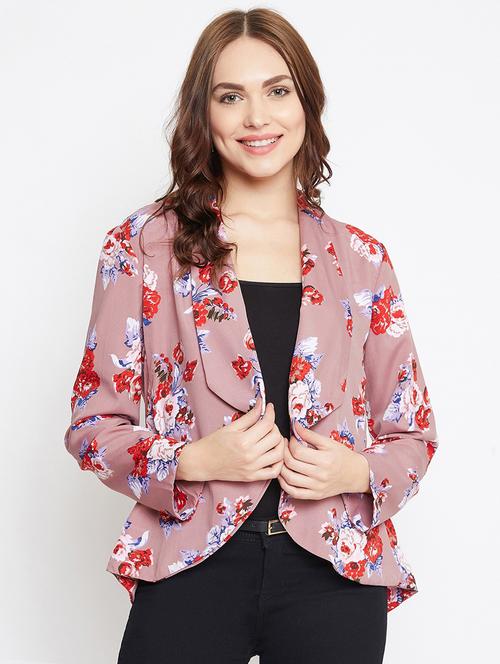 floral casual blazer - 17228314 - Very Small Image - 1