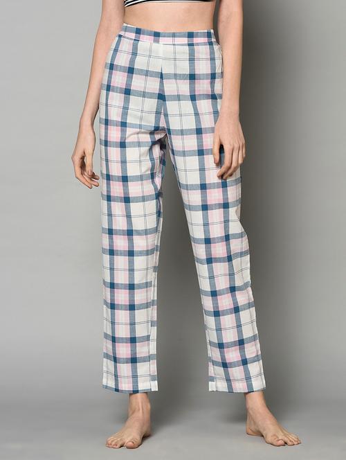 high rise checkered pajama - 17228872 - Very Small Image - 1