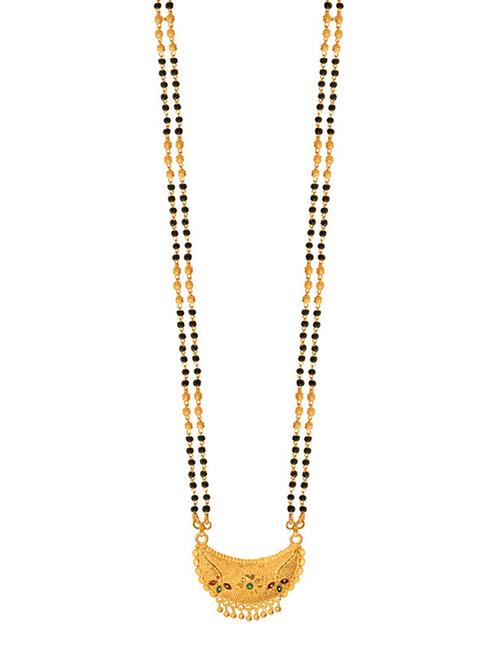 golden metal mangalsutra - 17229623 - Very Small Image - 1