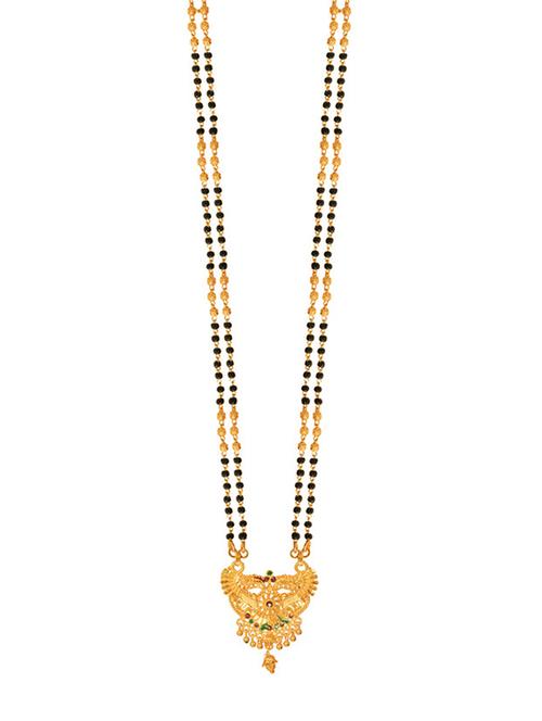 golden metal mangalsutra - 17229631 - Very Small Image - 1