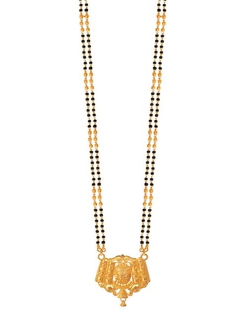 golden metal mangalsutra - 17229638 - Very Small Image - 1
