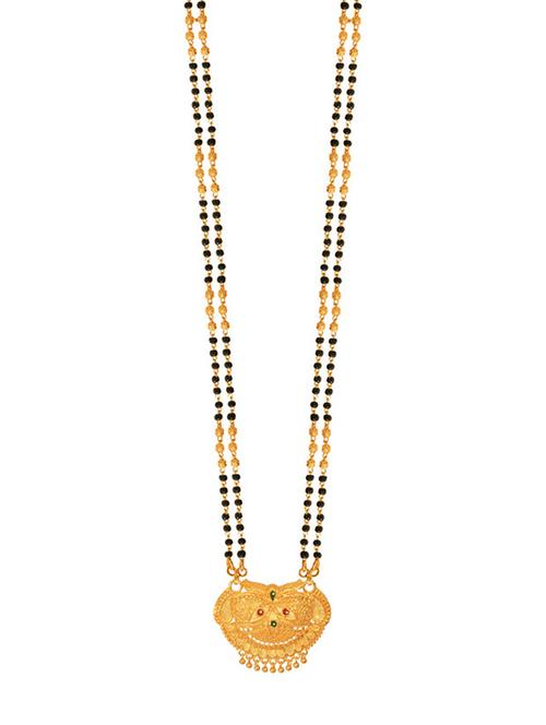 golden metal mangalsutra - 17229640 - Very Small Image - 1