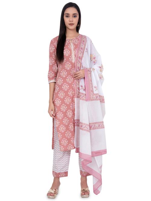 printed kurta palazzo set - 17230511 - Very Small Image - 1