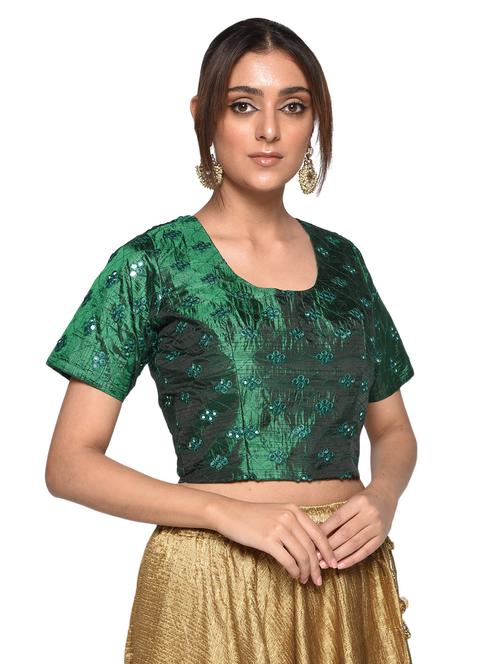 mirror work blouse - 17231621 - Very Small Image - 1