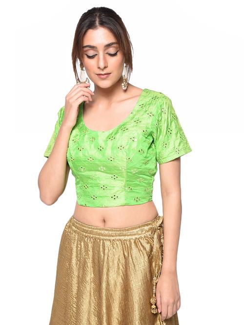 mirror work blouse - 17231654 - Very Small Image - 1