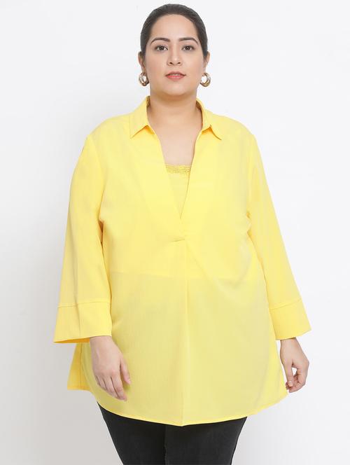 lace detail shirt tunic tunic - 17233130 - Very Small Image - 1