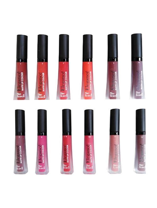 blue heaven elegance pack of 12 long-lasting matte lip color - 17235390 - Very Small Image - 1