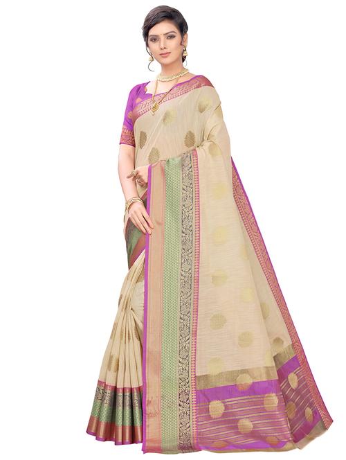 self design kanjivaram saree - 17236109 - Very Small Image - 1