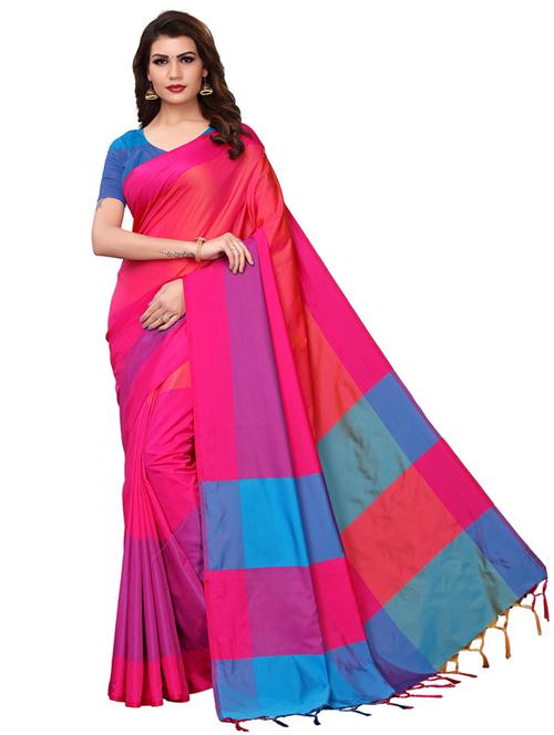 solid tussar saree - 17236634 - Very Small Image - 1