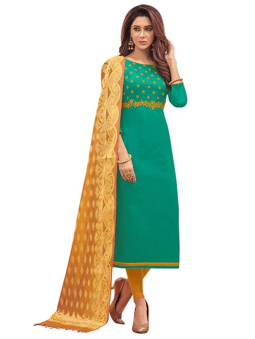 embroidered unstitched suit - 17237509 - Very Small Image - 1