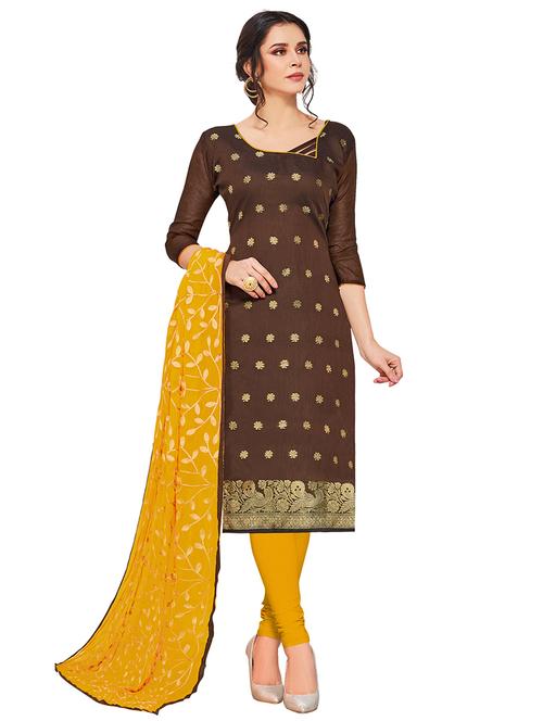 self design unstitched suit - 17237523 - Very Small Image - 1