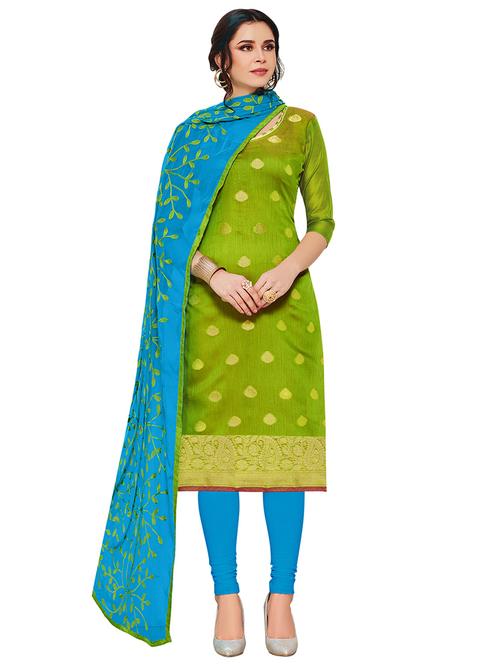 self design unstitched suit - 17237530 - Very Small Image - 1