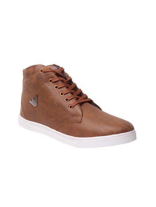 tan synthetic slip on shoes - 17237546 - Very Small Image - 1