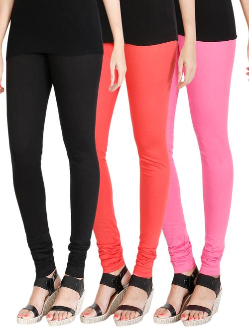 set of 3 leggings - 17238211 - Very Small Image - 1