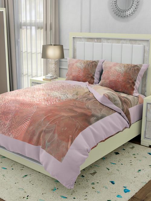 cotton double bedsheet super king size with 2 pillow cover - 17238621 - Very Small Image - 1