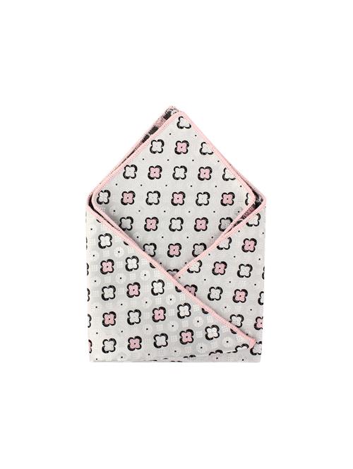 off white polyester pocketsquare - 17238742 - Very Small Image - 1
