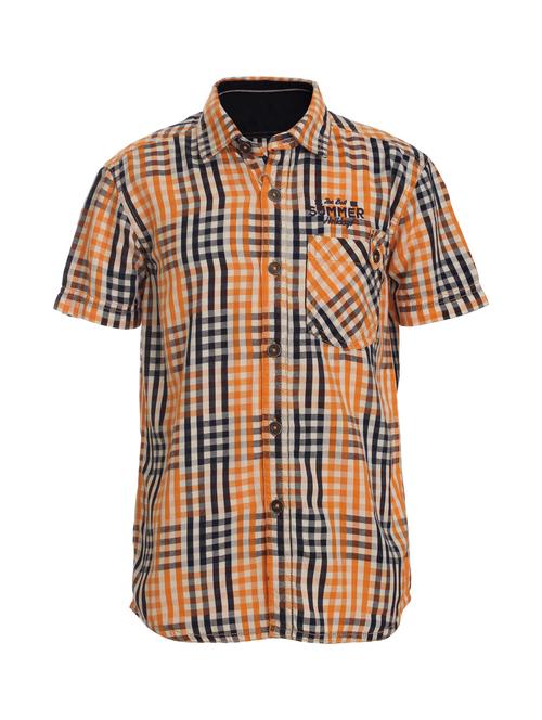 orange cotton shirt - 17239397 - Very Small Image - 1