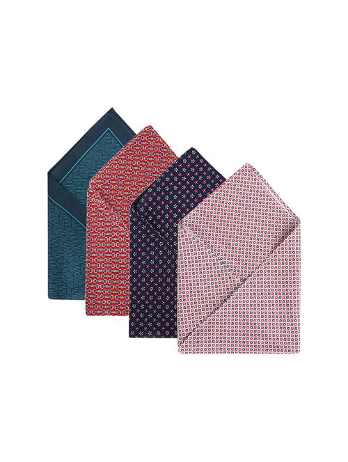multi colored polyester pocketsquare - 17240159 - Very Small Image - 1