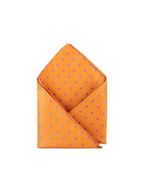 orange polyester pocketsquare - 17240180 - Very Small Image - 1