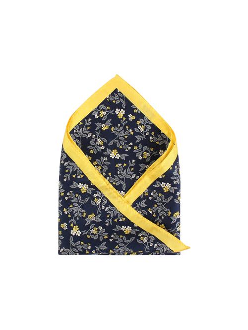 dark blue polyester pocketsquare - 17240192 - Very Small Image - 1