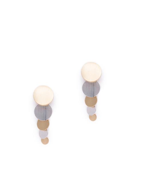 multi colored metal drop earring - 17241375 - Very Small Image - 1