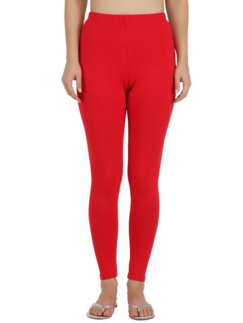 red cotton leggings - 17242158 - Very Small Image - 1