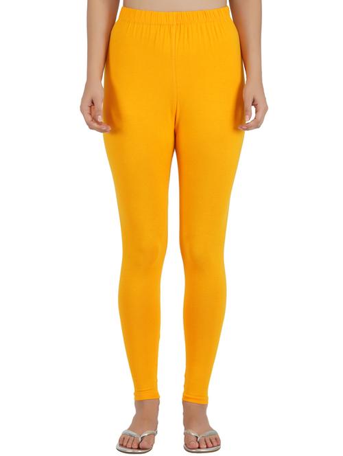 yellow cotton leggings - 17242163 - Very Small Image - 1