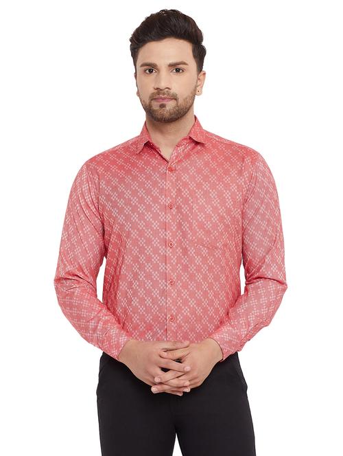 red self design formal shirt - 17242204 - Very Small Image - 1