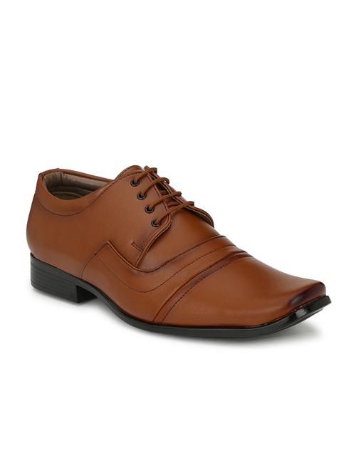 tan lace-up derbys - 17242373 - Very Small Image - 1