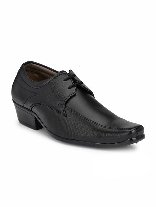 black lace-up derbys - 17242398 - Very Small Image - 1