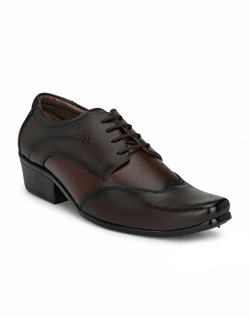 brown lace-up derbys - 17242402 - Very Small Image - 1