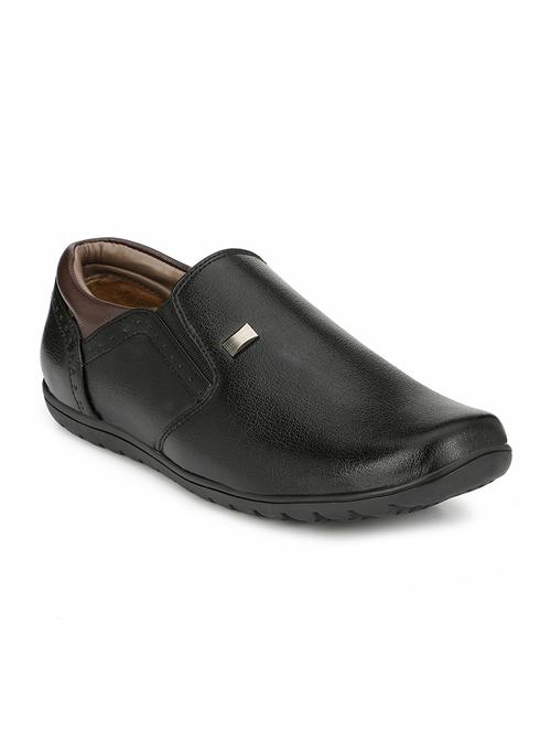 black slip on shoes - 17242544 - Very Small Image - 1