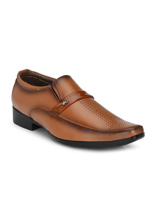 tan slip on shoes - 17242580 - Very Small Image - 1
