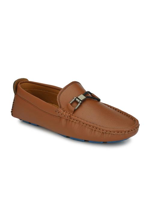 tan slip on loafers - 17242660 - Very Small Image - 1