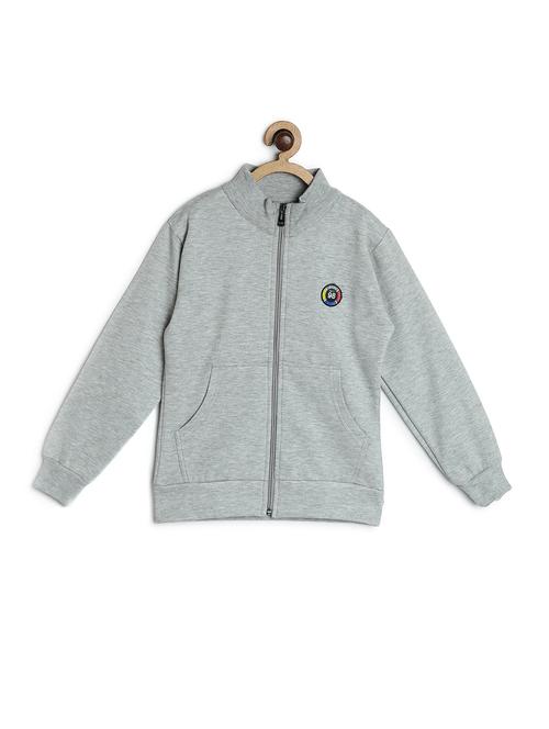 grey fleece sweatshirt - 17243936 - Very Small Image - 1