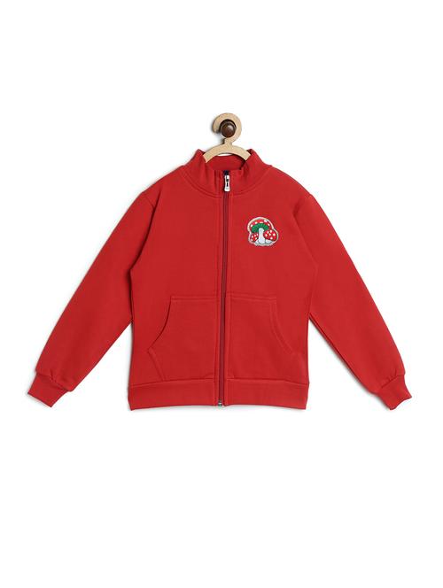 red fleece sweatshirt - 17243951 - Very Small Image - 1