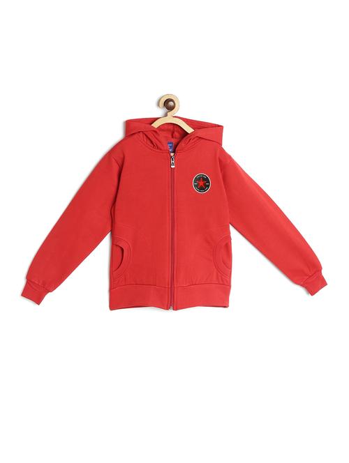 red fleece sweatshirt - 17243964 - Very Small Image - 1