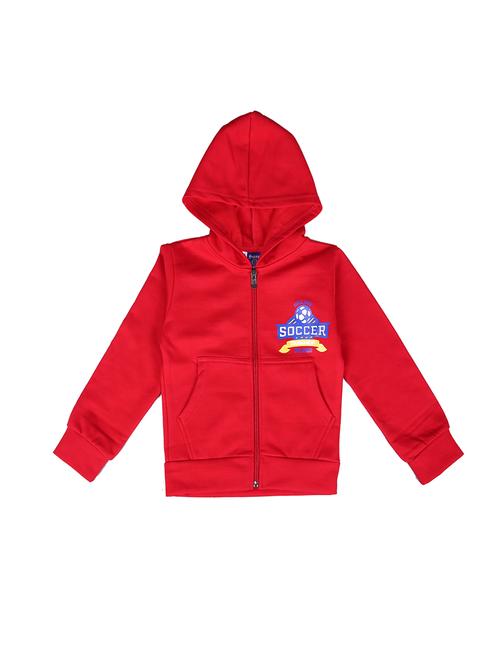 red fleece sweatshirt - 17244360 - Very Small Image - 1