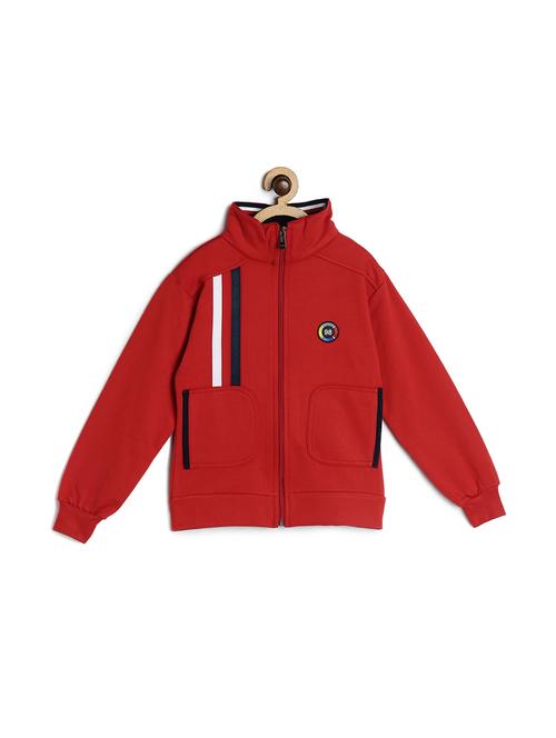 red fleece sweatshirt - 17244392 - Very Small Image - 1