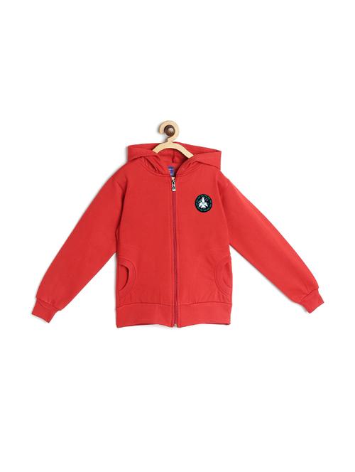 red fleece sweatshirt - 17244501 - Very Small Image - 1
