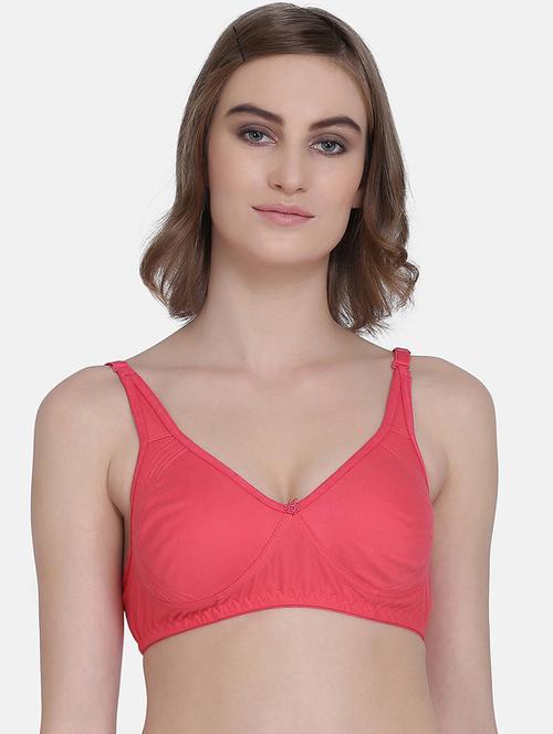 floral solid regular bra - 17245299 - Very Small Image - 1