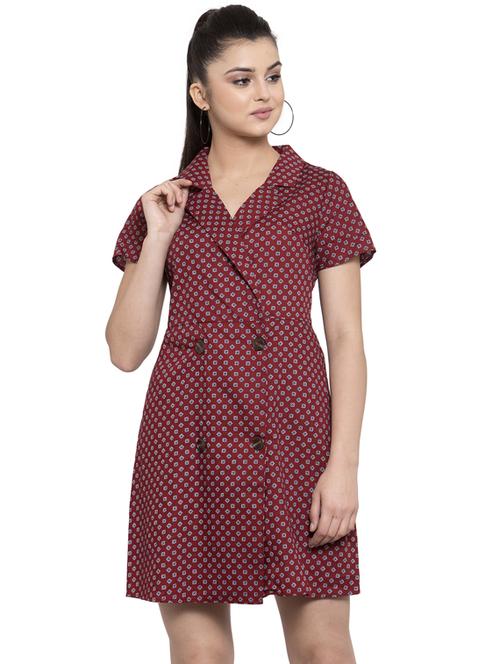 double breasted coat dress - 17246411 - Very Small Image - 1